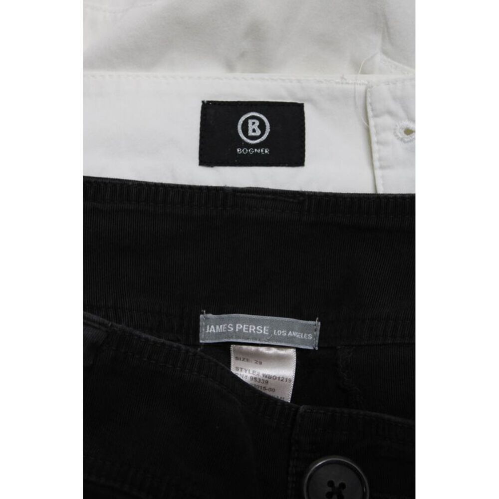 James Perse Bogner Womens Gray Corduroy Straight Leg Cargo Pants Size 29 10 lot2 - Picture 5 of 7